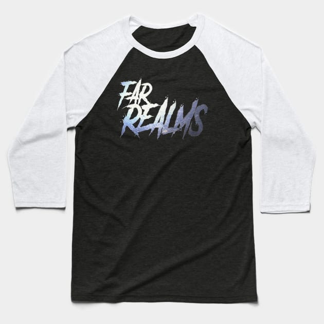Far Realms Moth Baseball T-Shirt by The Initiative Order